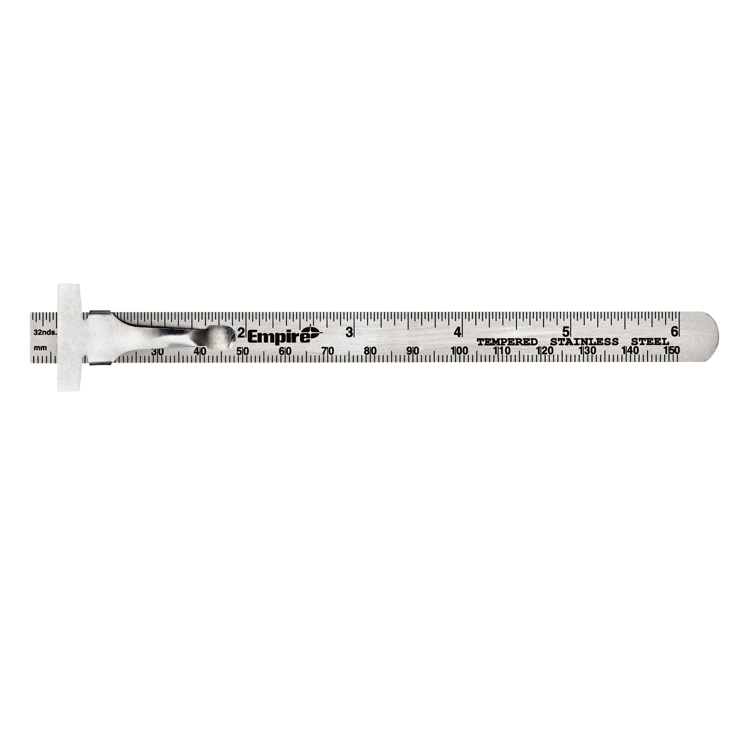 6-1/8 In. L X 1/2 In. W Stainless Steel Precision Pocket Rule Sae