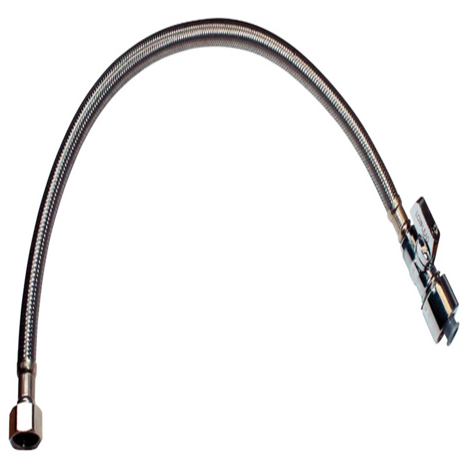 1/2 In. Fip X 1/2 In. Brass Shut-off Valve With 20 In. Supply Tube