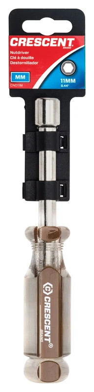11 Mm Metric Tri-lobe Nut Driver 6.75 In. Long With Comfort Grip