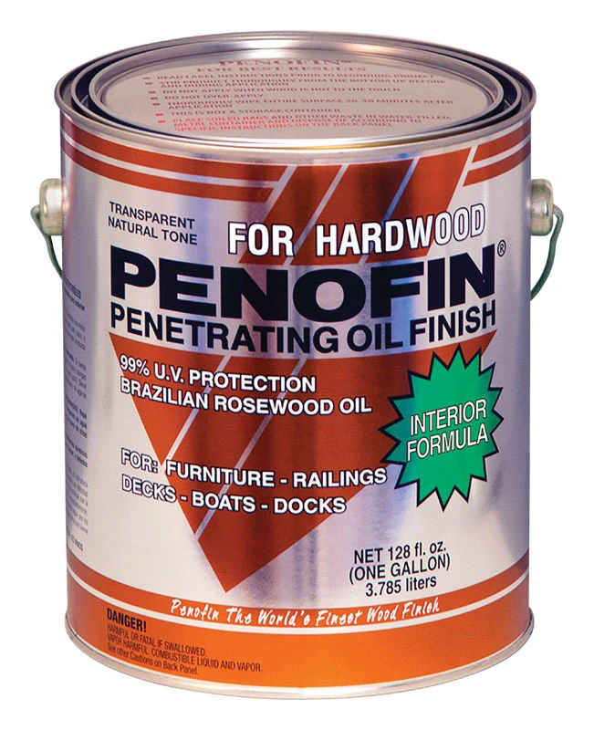 Transparent Natural Oil-based Penetrating Hardwood Finish 1 Gallon