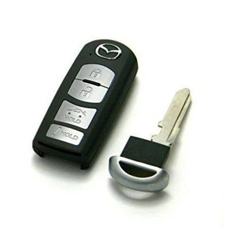 Mazda Keyless Entry Remote 4-button Smart Key - Fcc Id Wazske13d01 / P/n Gjr9-67-5ry
