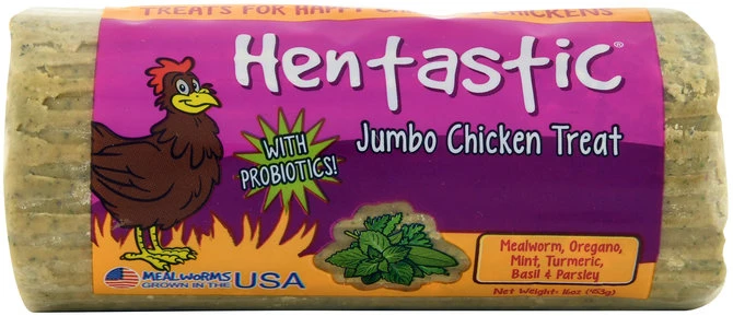 Hentastic Jumbo Chicken Treat With Herbs, 16 Oz - 100% Vegetable Formula