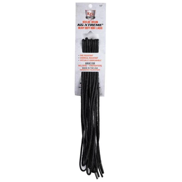 Kgs Boot Guard Xtreme Kevlar 72 Inch Heavy Duty Shoe Laces - Fire & Chemical Resistant