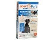 Spectra Sure Plus Flea Treatment For Dogs 89-132 Pounds - 3 Month Supply