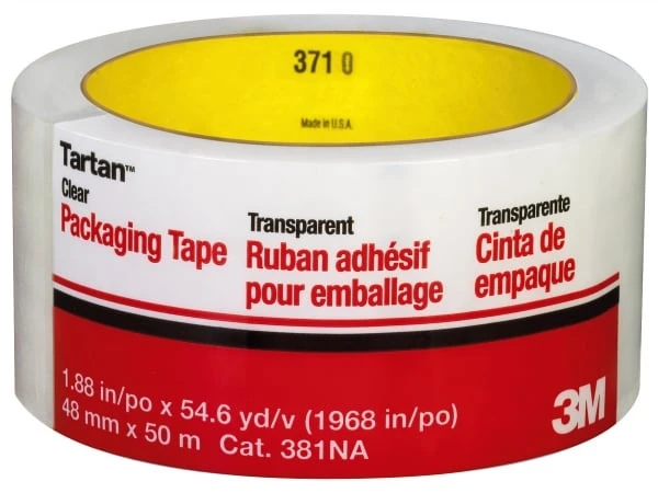 Tartan Utility Packing Tape 1.88in. X 54.6 Yds Clear 381dc