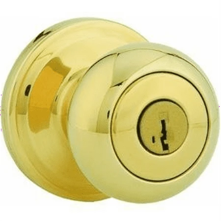 Lock Ga531 T3br Smt Ms 6lr1 Troy Entry Lockset, Bright Brass