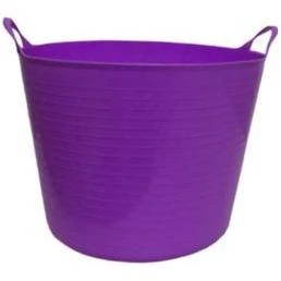 F16-pr 16 Gallon Purple Flex Tub With Handles