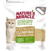 Premium Clumping Corn Cob Cat Litter 10lb - Superior Odor Control