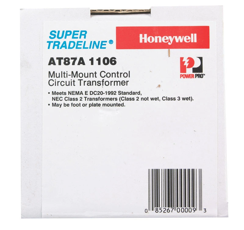 Super Tradeline 24 V Standard Transformer At87a1106 For Hvac Applications