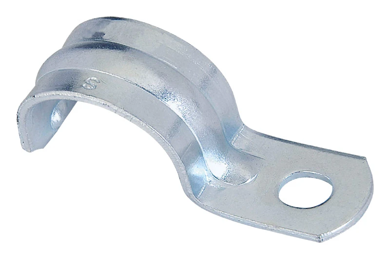 Sigma Engineered Solutions ProConnex 1 in. D Zinc-Plated Steel 1 Hole Strap 25 pk