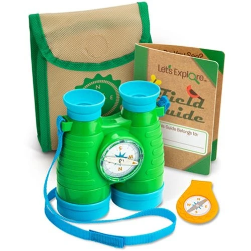 Let's Explore Binoculars And Compass Play Set For Outdoor Adventures