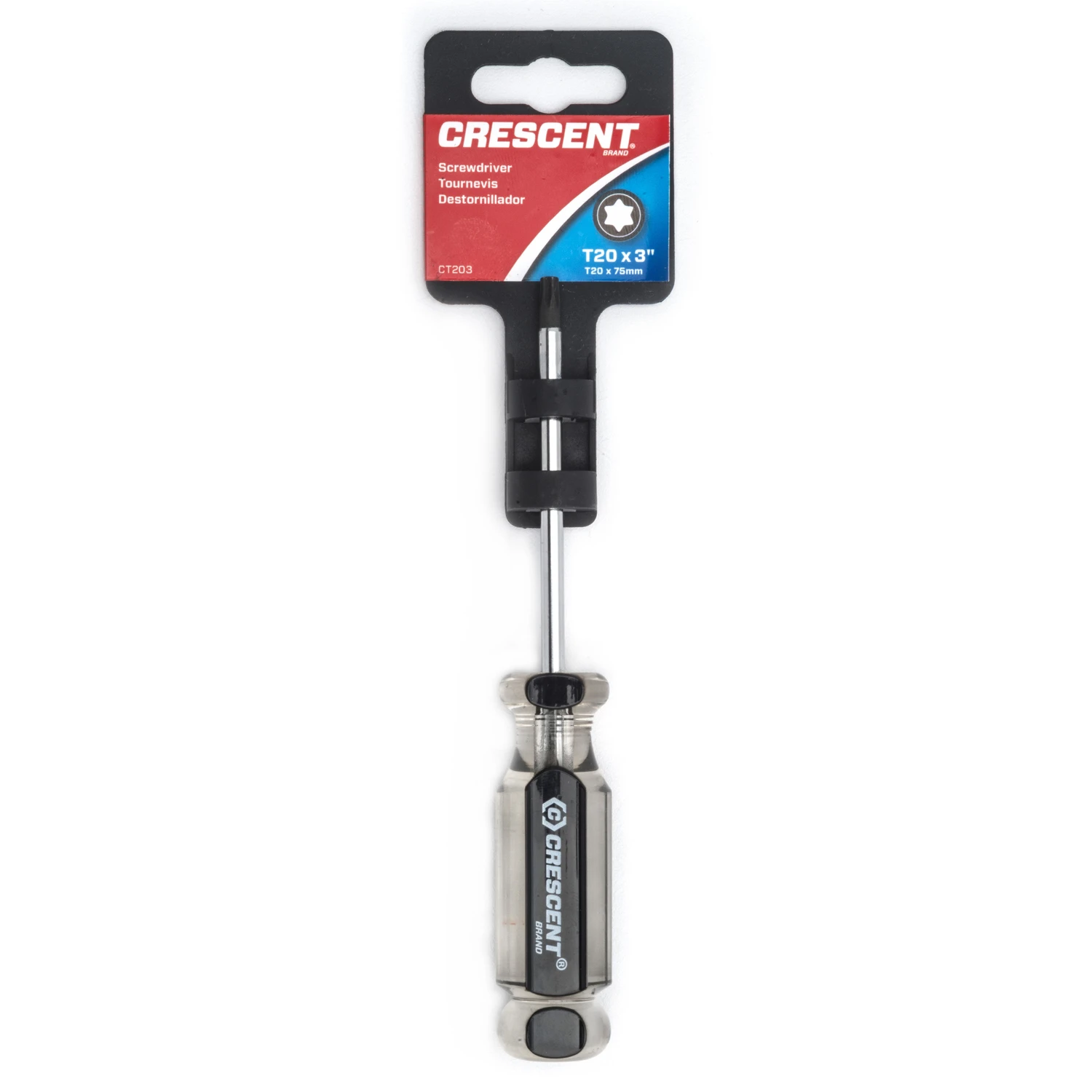 T20 Torx Screwdriver 3 In. L With Magnetic Tip And Acetate Handle
