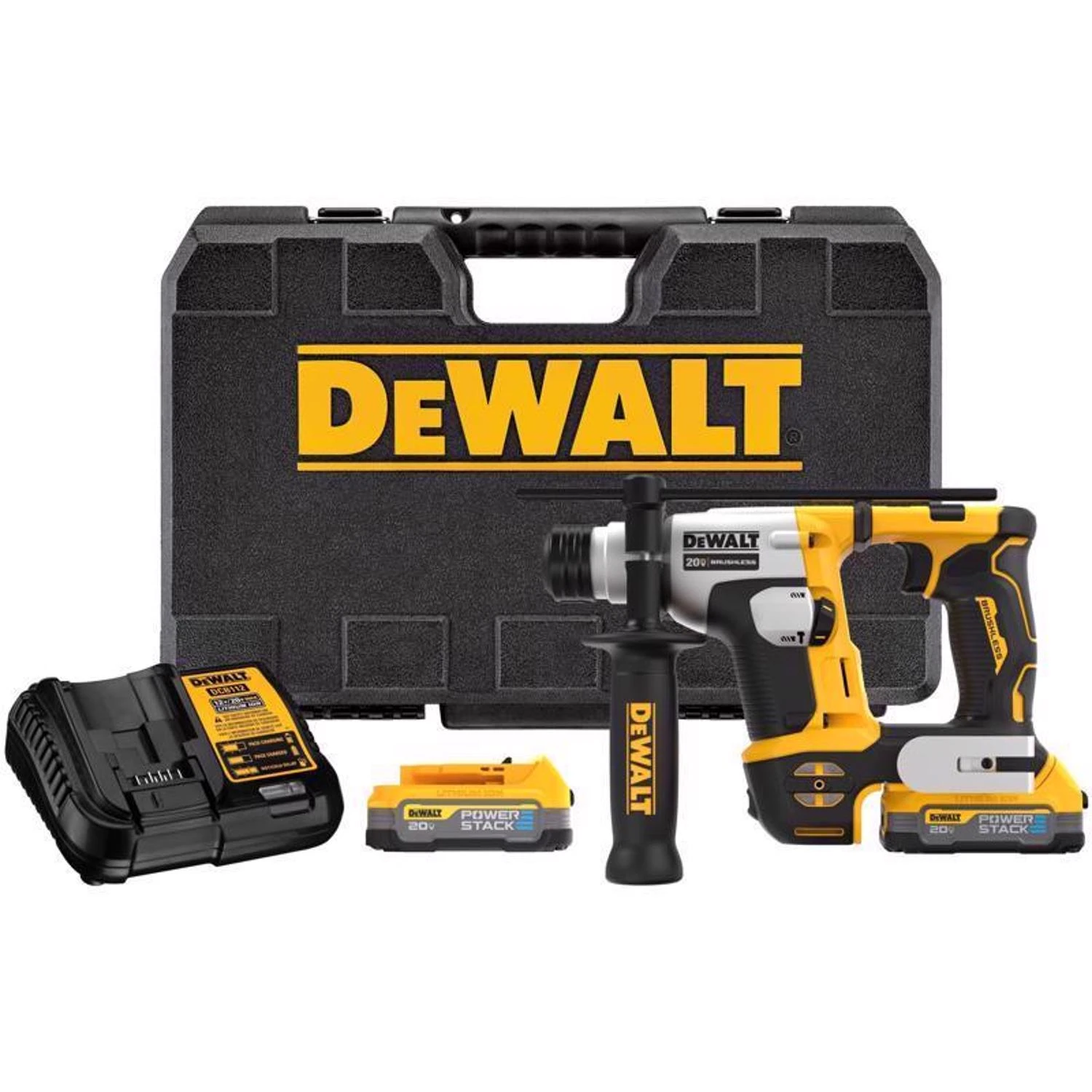 20v Max 5/8 In. Cordless Sds-plus Rotary Hammer Drill Kit With Battery & Charger