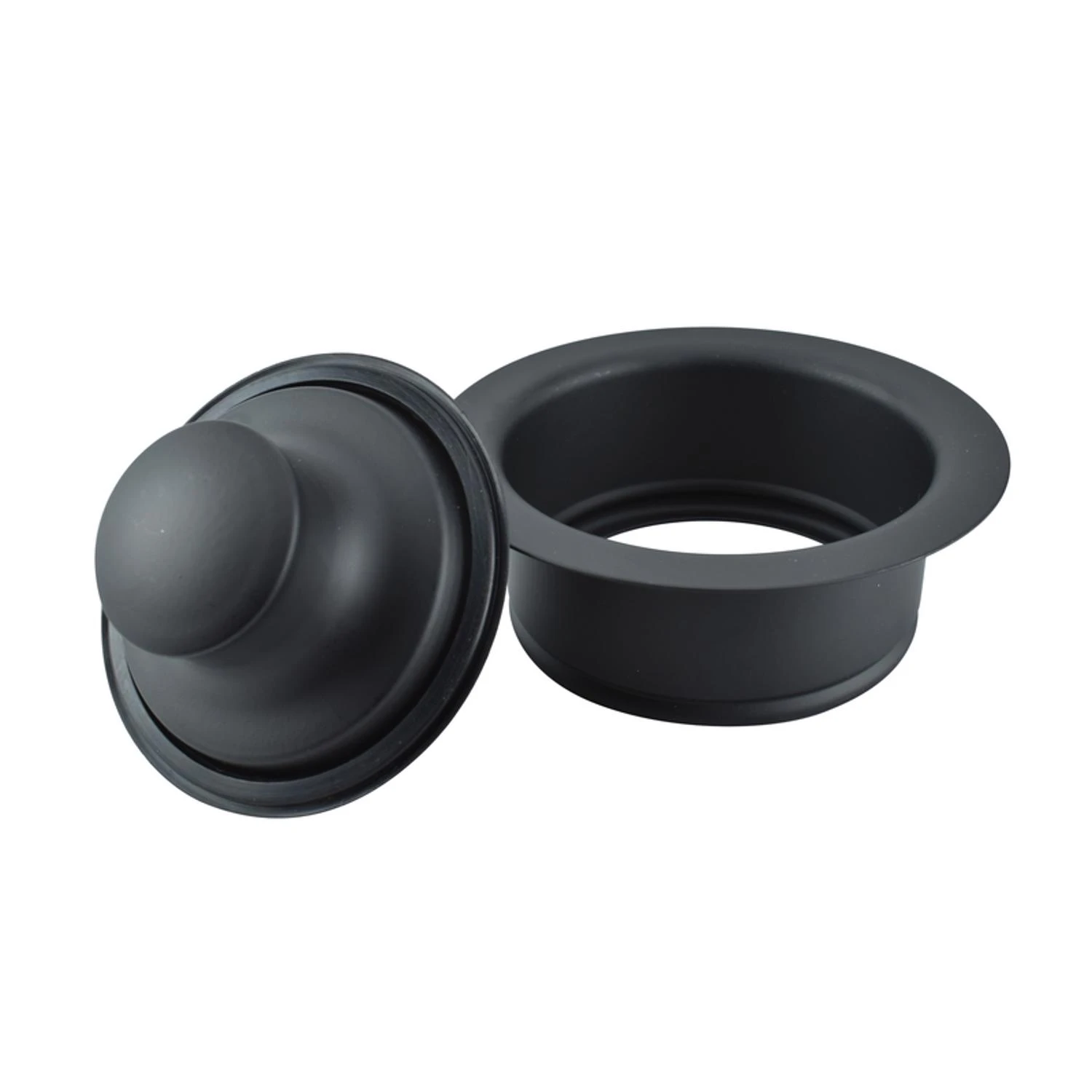 Garbage Disposal Sink Flange Matte Stainless Steel 3-1/2 In. For Ge, Ise, Kenmore