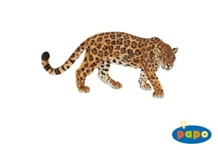 Pp50094 Jaguar Wild Animal Replica Figurine Toy - 4.5 Inches