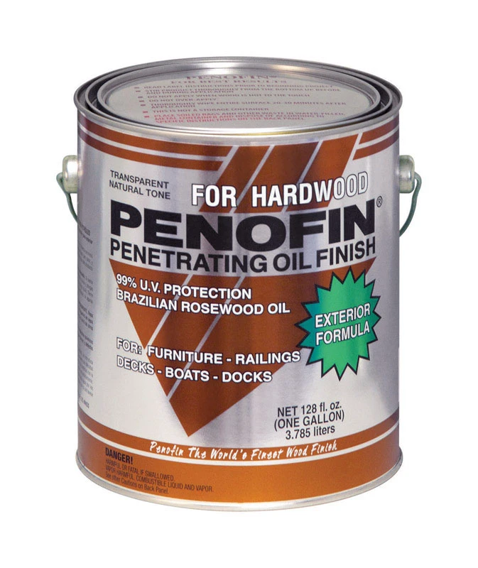 Penofin Transparent Tigerwood Oil-based Stain 1 Gallon For Hardwood