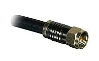 6' Quad Shield Data Transfer Cable Sdw5202h - Male To Male F Connectors