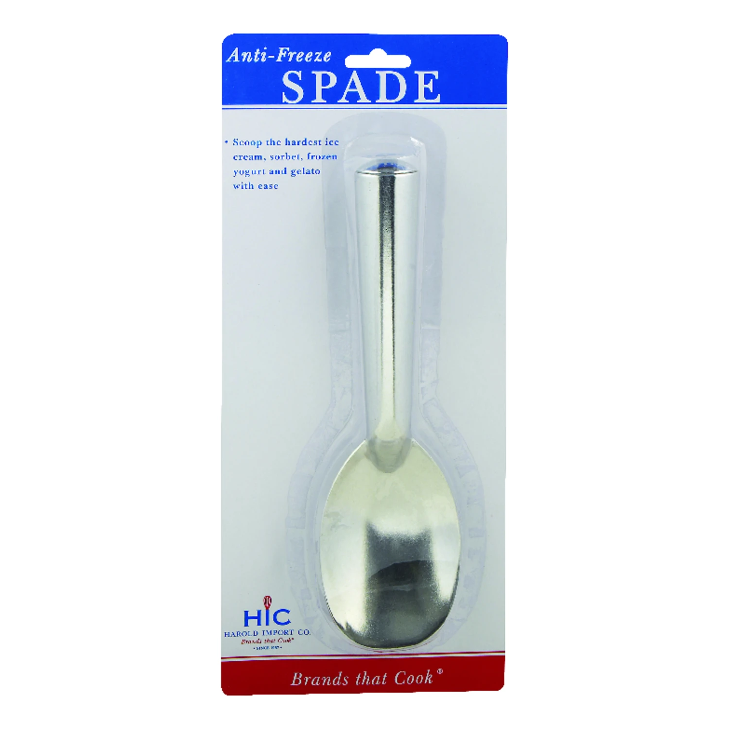 Harold Import Silver Steel Ice Cream Scoop