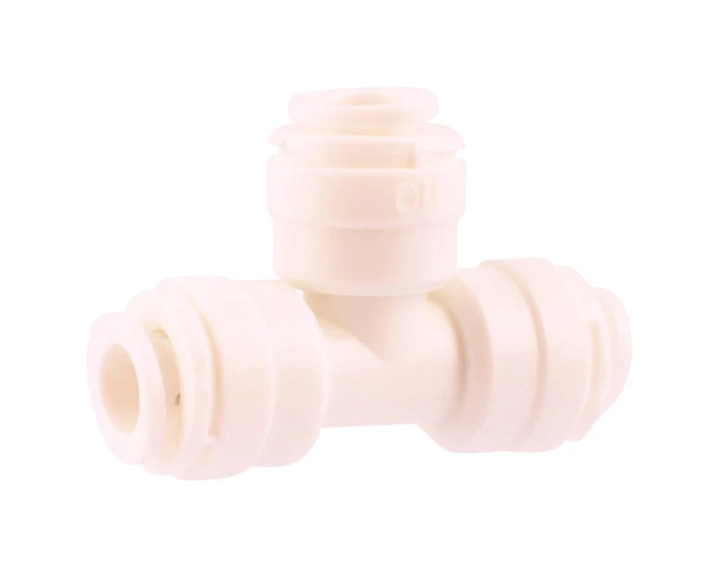 Push To Connect 1/4 In. Od X 1/4 In. D Plastic Tee Fitting