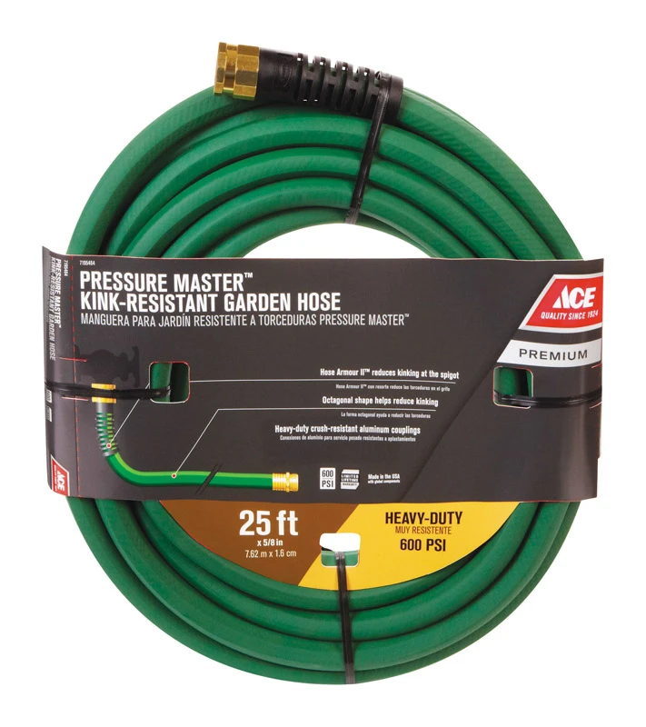 5/8 In. Diameter X 25 Ft. Heavy Duty Kink Free Garden Hose