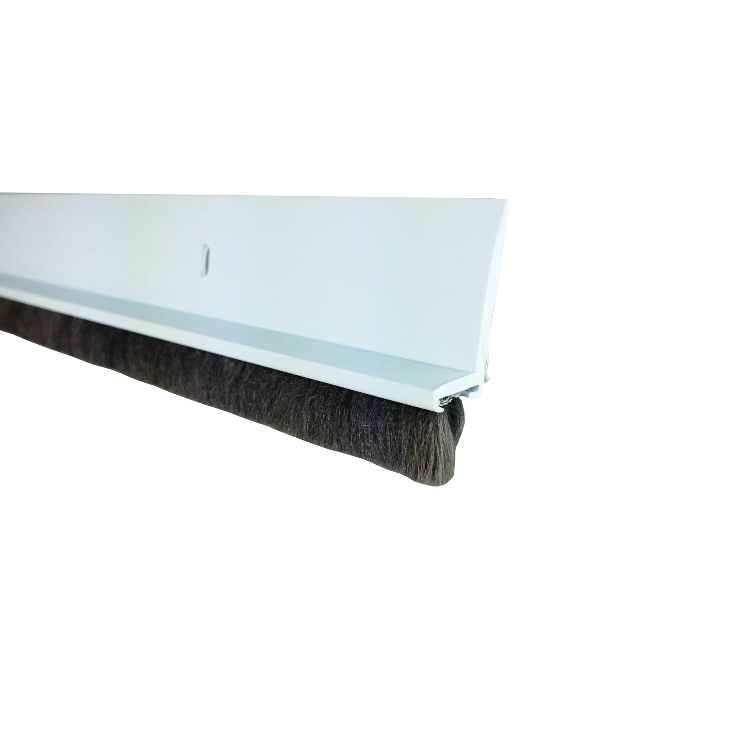 M-d Building Products White Vinyl Door Sweep 36 In. X 1-3/4 In. With Pile Brush