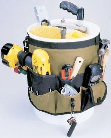 1118 30-pocket Outside Bucket Organizer With Durable Construction