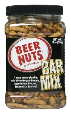 BEER NUTS BAR MIX JAR