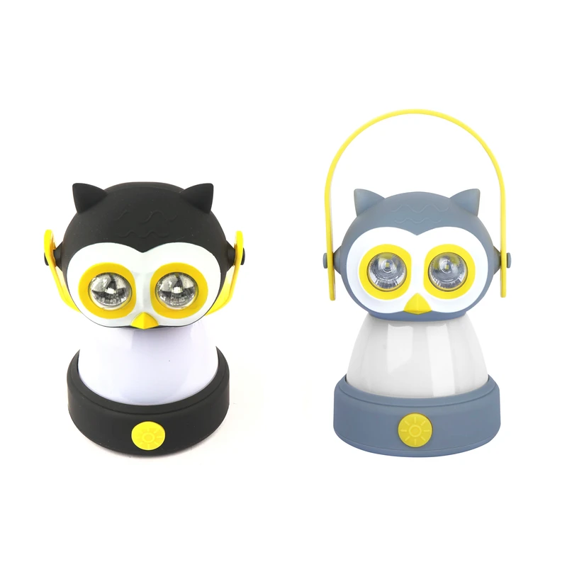 Owl Camping Lantern 12 In. Assorted Colors Model 08-3080