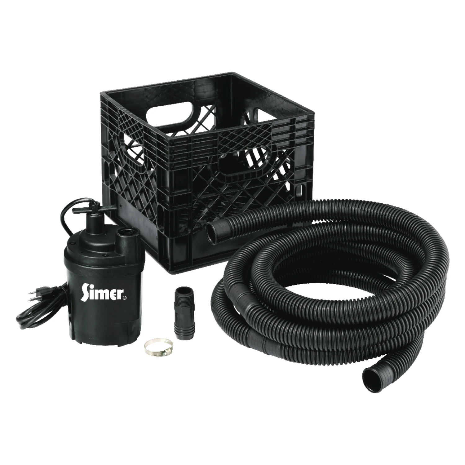 Stow And Flo 1/4 Hp 2200 Gph Switchless Utility Pump Kit With Hose