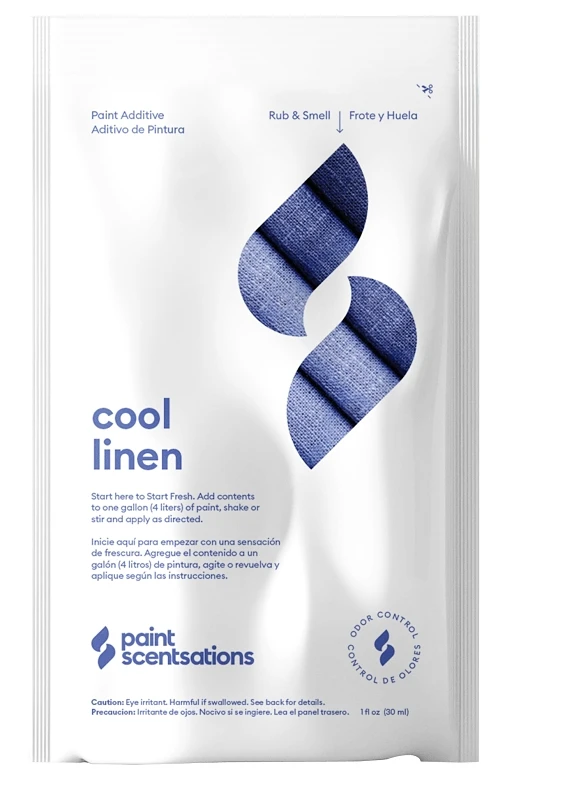 107-01 1 Oz. Cool Linen Fragrance Packet - Odor Eliminator