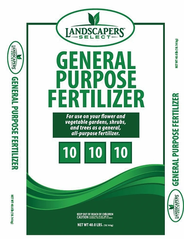 902743 All-purpose Lawn And Garden Fertilizer, 40 Lb Bag, 10-10-10 N-p-k Ratio