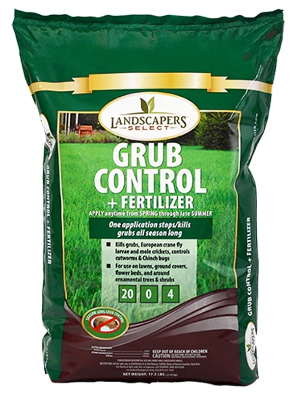 902735 Grub Control Fertilizer Bag, Granular, 20-0-4 N-p-k Ratio, 6000 Sq-ft Coverage