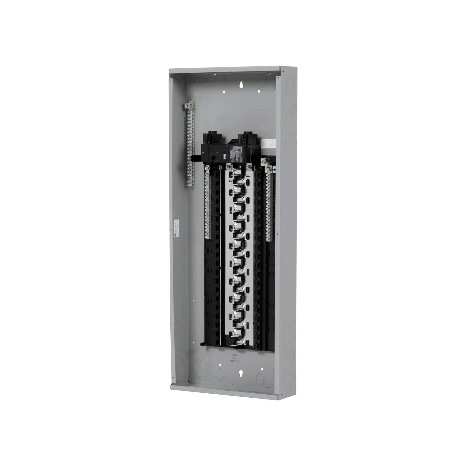 Pn Series 200 Amp 120/240 V 40 Space 40 Circuit Combination Mount Circuit Breaker Panel