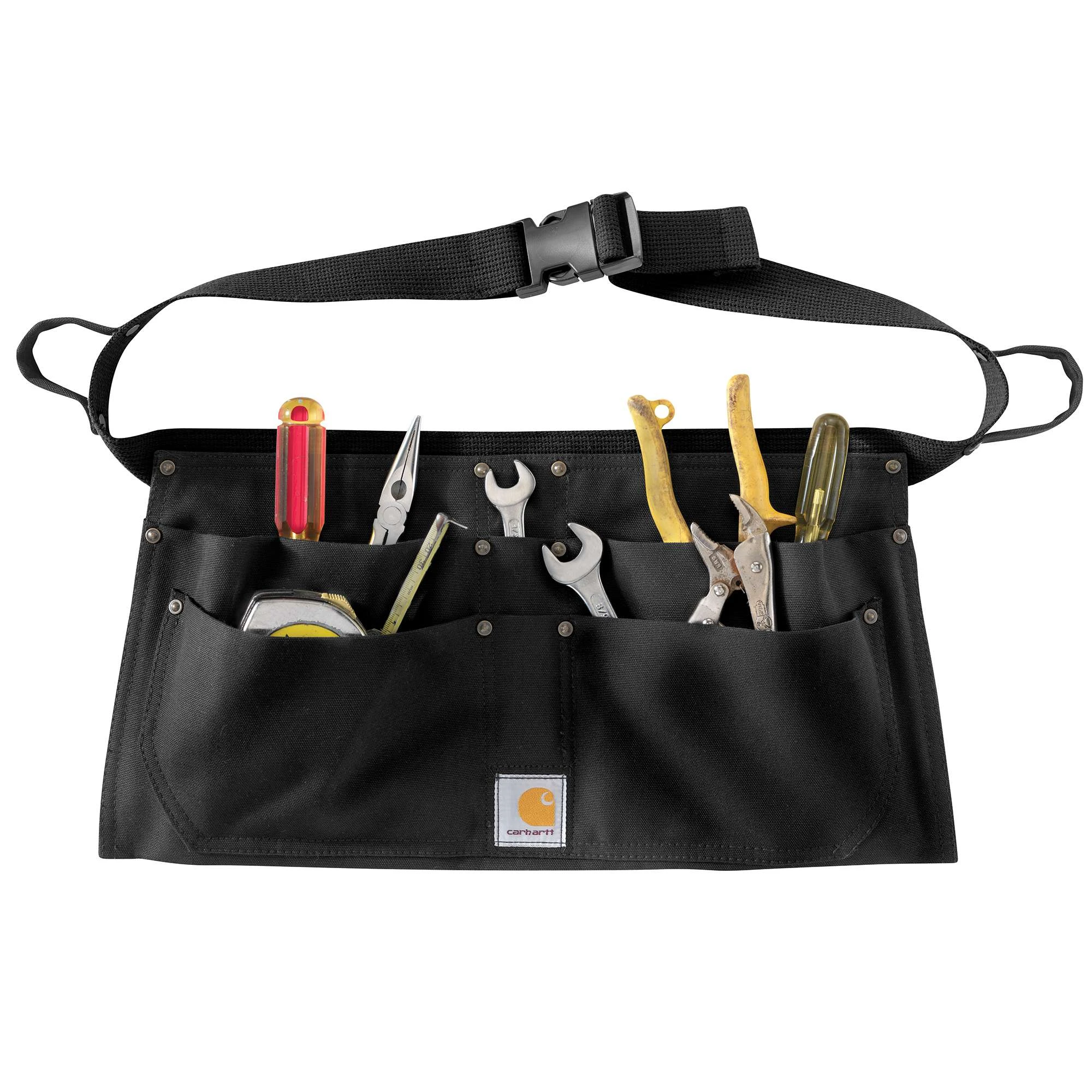 Firm Duck Waist Apron - 12-ounce Cotton, Adjustable Belt, 4 Pockets, Size 2xl