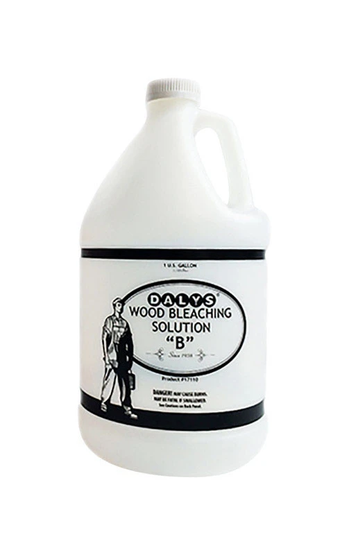 Transparent Clear Wood Bleach Solution B 1 Gallon For Indoor And Outdoor Use
