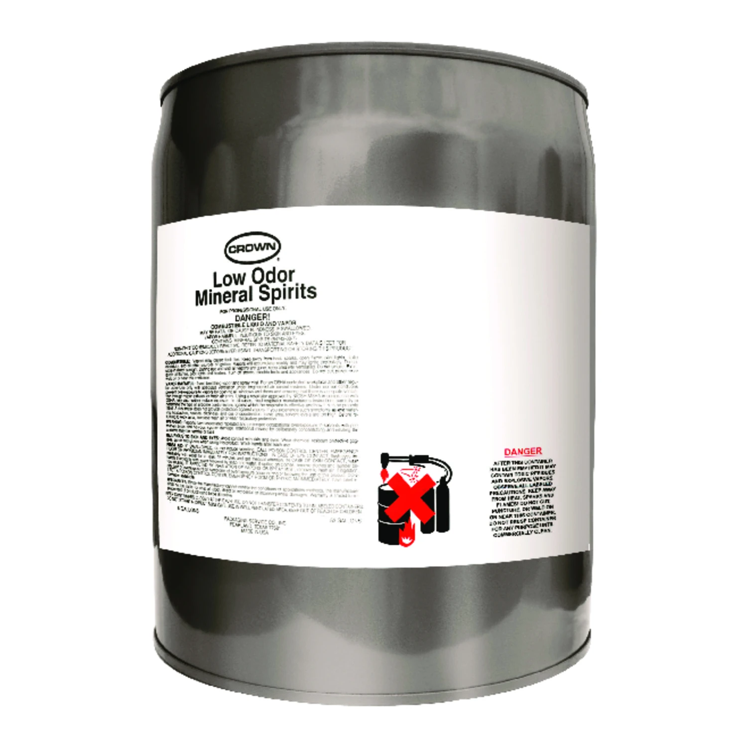Low Odor Mineral Spirits 5 Gallon Can For Thinning Paints And Varnishes