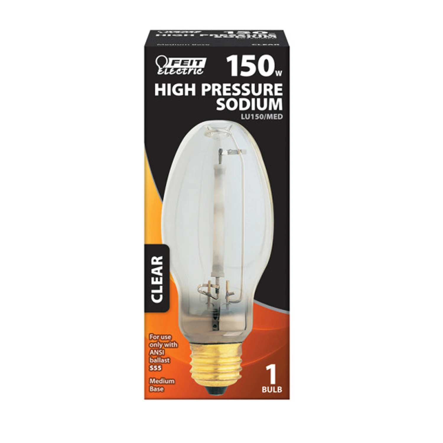 Feit 150 W ED17 HID Bulb 16000 lm Soft White High Pressure Sodium 1 pk