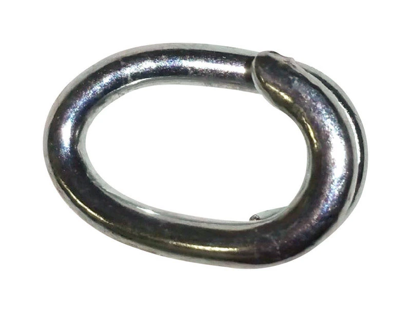 1.5 In. H Farm Screw Pin Lap Links 650 Lb Steel Zinc Plated
