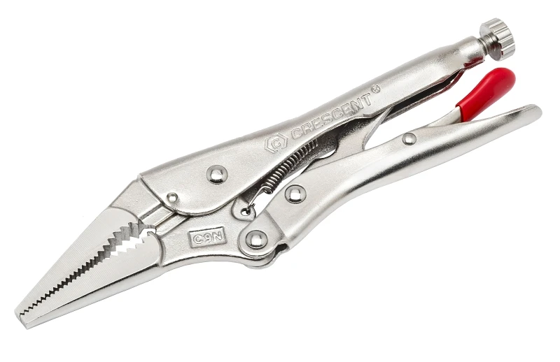9 In. Alloy Steel Long Nose Pliers With Wire Cutter, Model C9nvn-08, 1 Pk