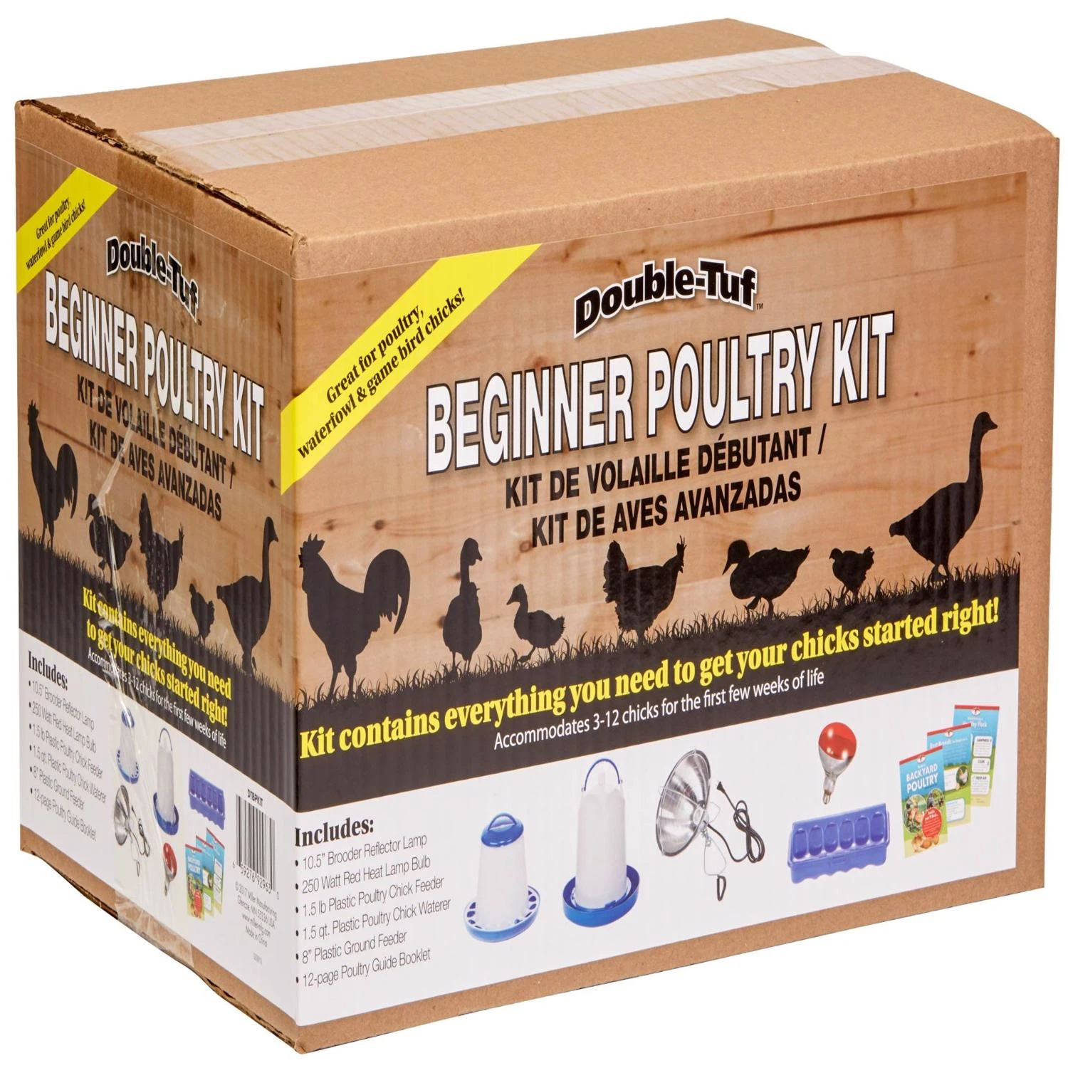 Poultry Starter Kit For Game Birds And Poultry - 8 Piece Set
