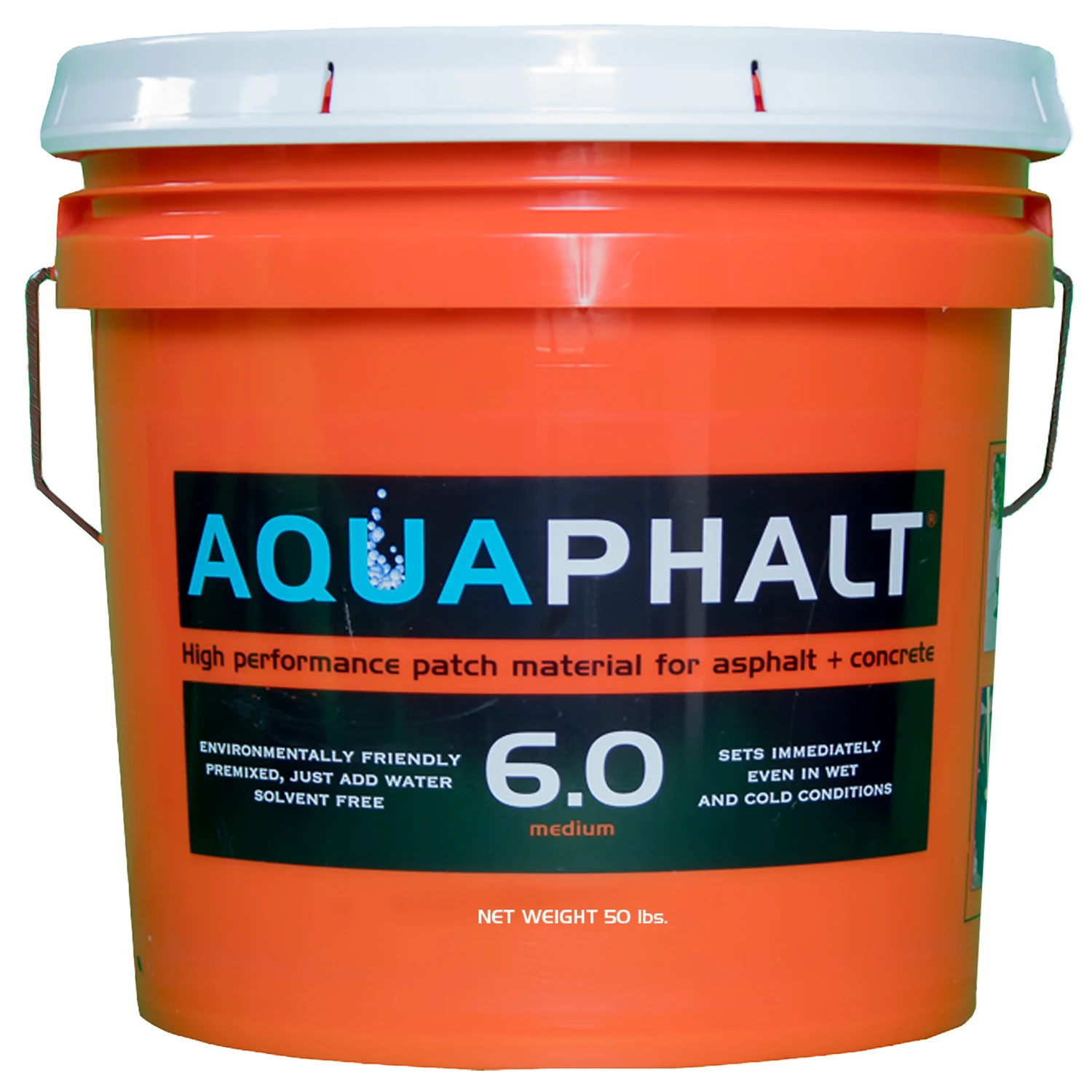 6.0 Black Water-based Asphalt And Concrete Patch 3.5 Gallon