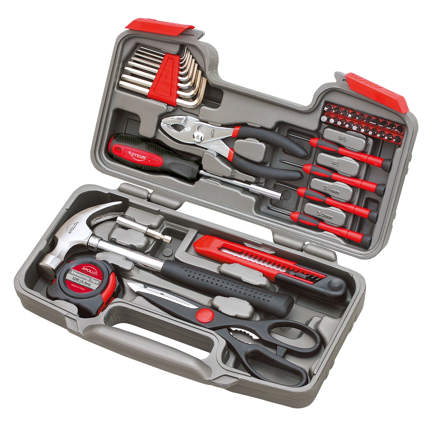 39-piece General Tool Kit With Screwdrivers And Hand Tools