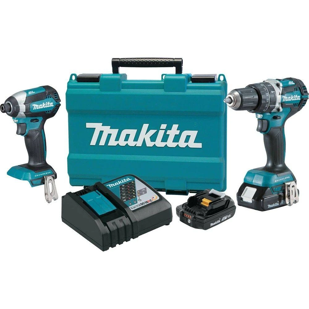 18-volt Lxt Lithium-ion Brushless Cordless Hammer Drill And Impact Driver Combo Kit