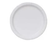 Uncoated Paper Plate, White, 9 In., 100-Ct.