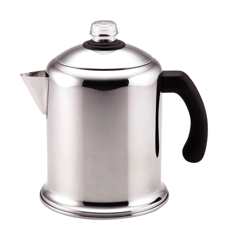Yosemite Stainless Steel Coffee Percolator, 8-Cup Capacity