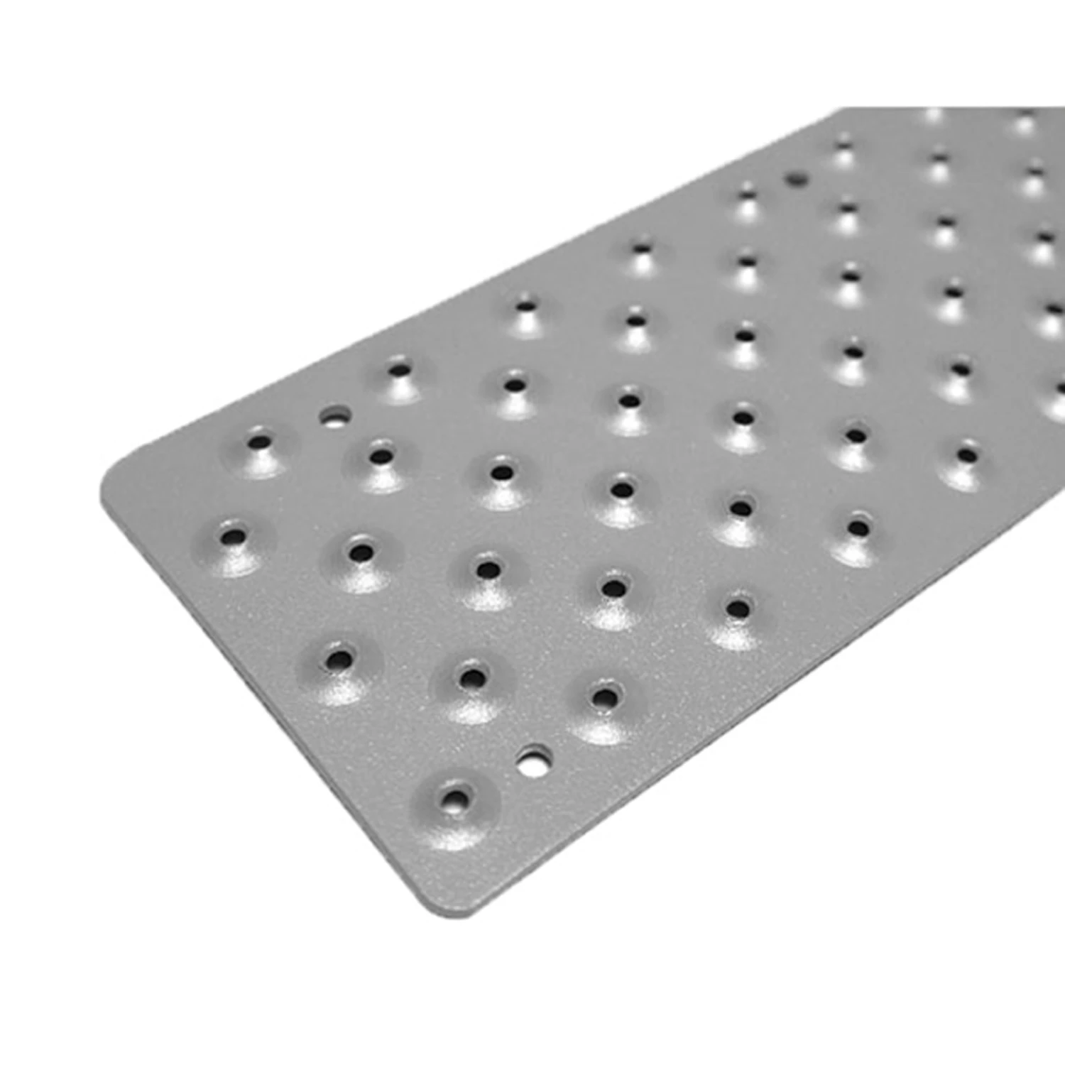 Handitreads 3.75 In. W X 30 In. L Powder Coated Gray Aluminum Safety Step Tread Strip