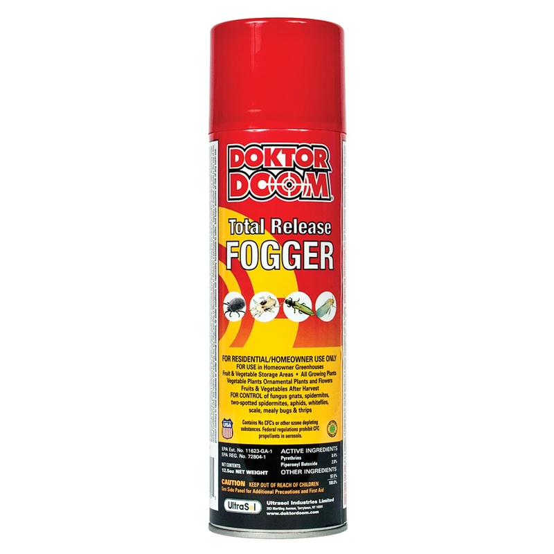 Doktor Doom Organic Liquid Fogger 5.5 Oz For Indoor Pest Control