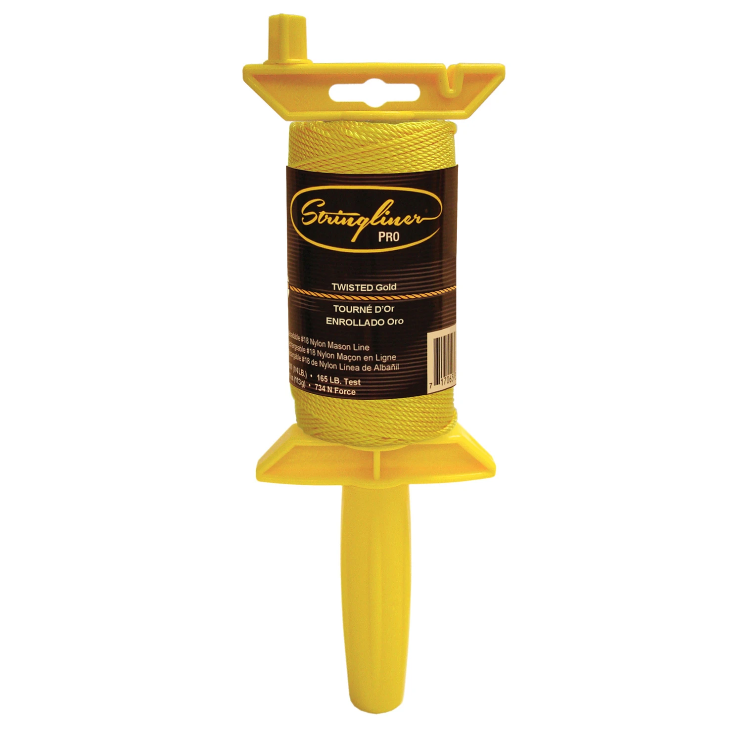 270 Ft. Gold Twisted Nylon Mason Line Reel - Model 25100