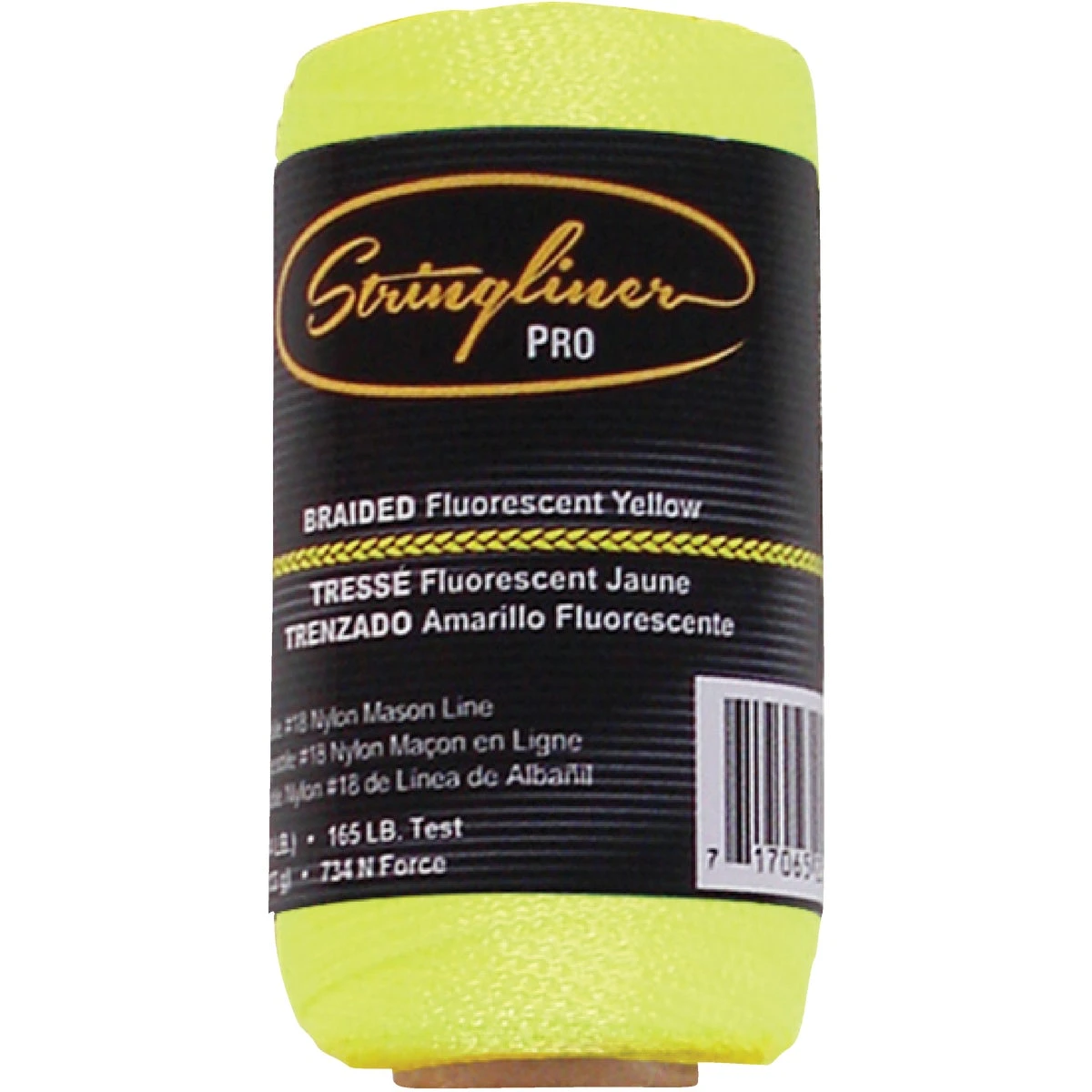 250 Ft. Fluorescent Yellow Braided Nylon Mason Line No. 18