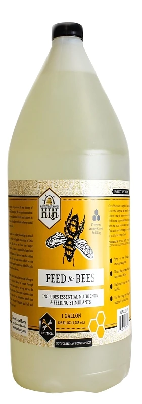 Honeybee Liquid Feed, 1 Gallon Container, Nutritional Supplement for Bees